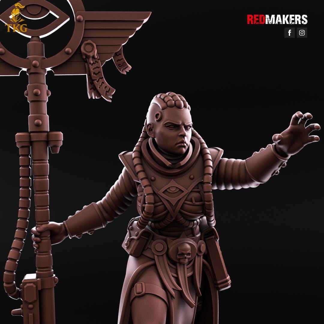 Psychic Operatives - Imperial Force by RedMakers | 3D Printed Tabletop Miniatures