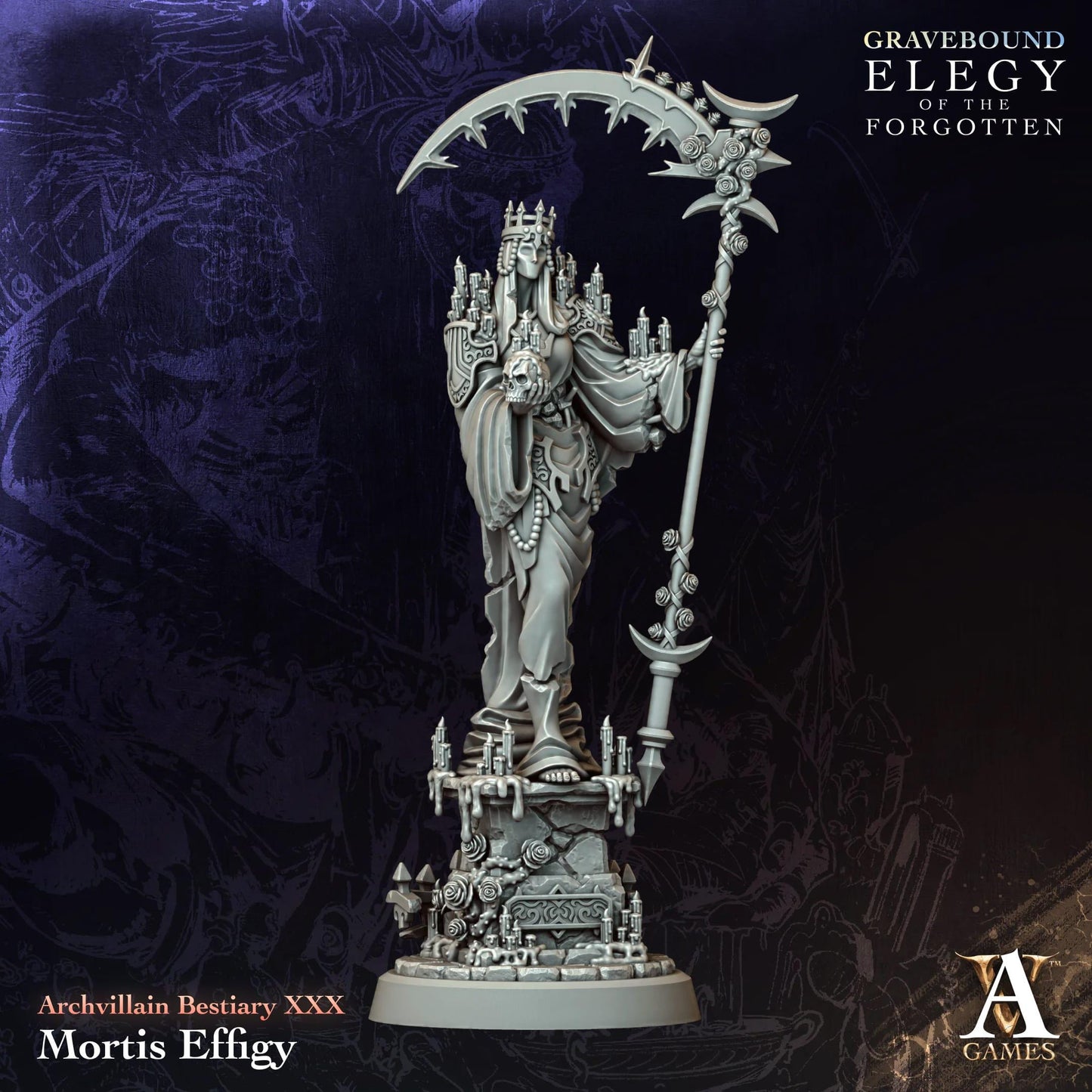 Elegy of the Forgotten - Gravebound by ArchvillainGames | 3D Printed Miniatures