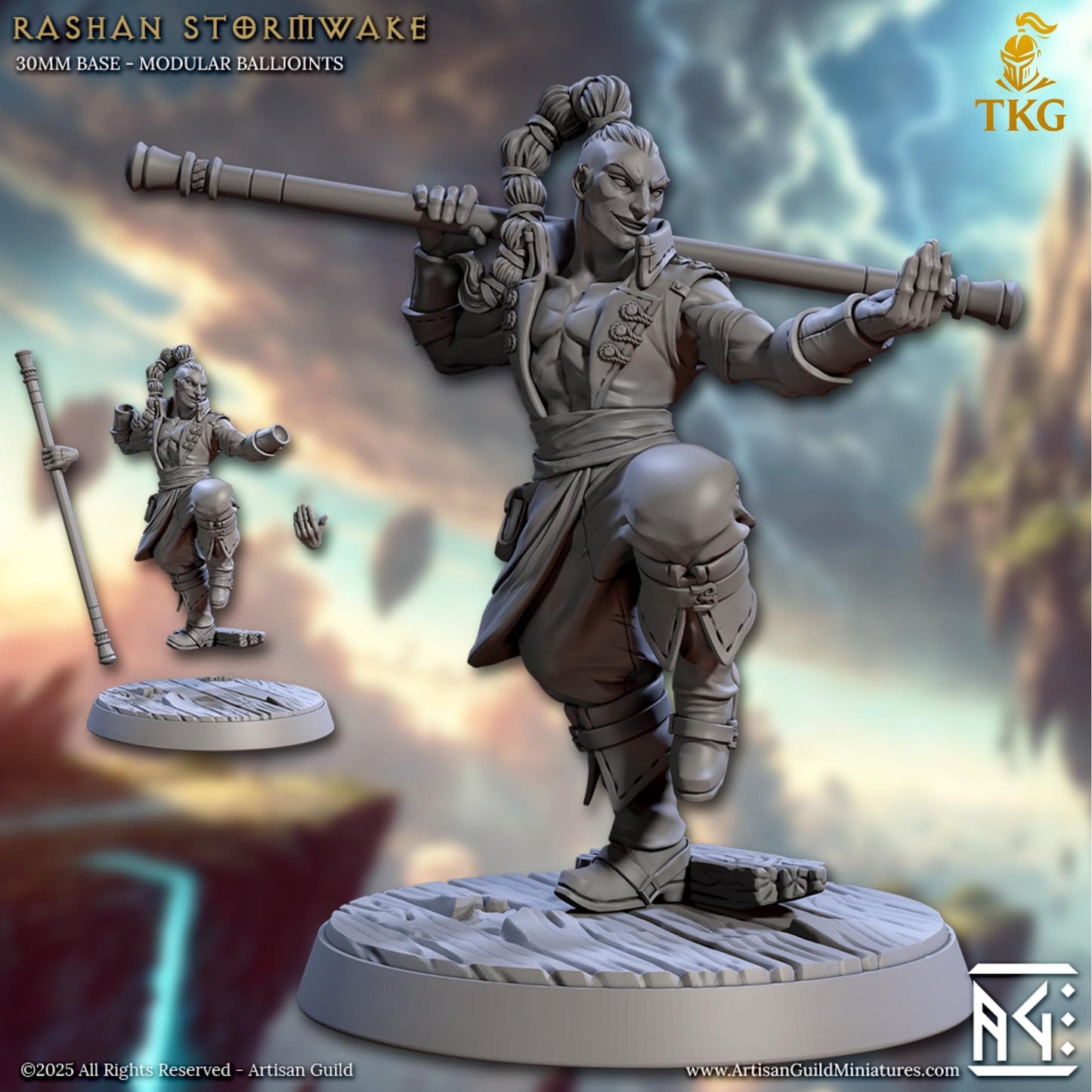 Raid at the Temple of Zephyria by Artisan Guild | 3D Printed Miniatures | Fantasy Models