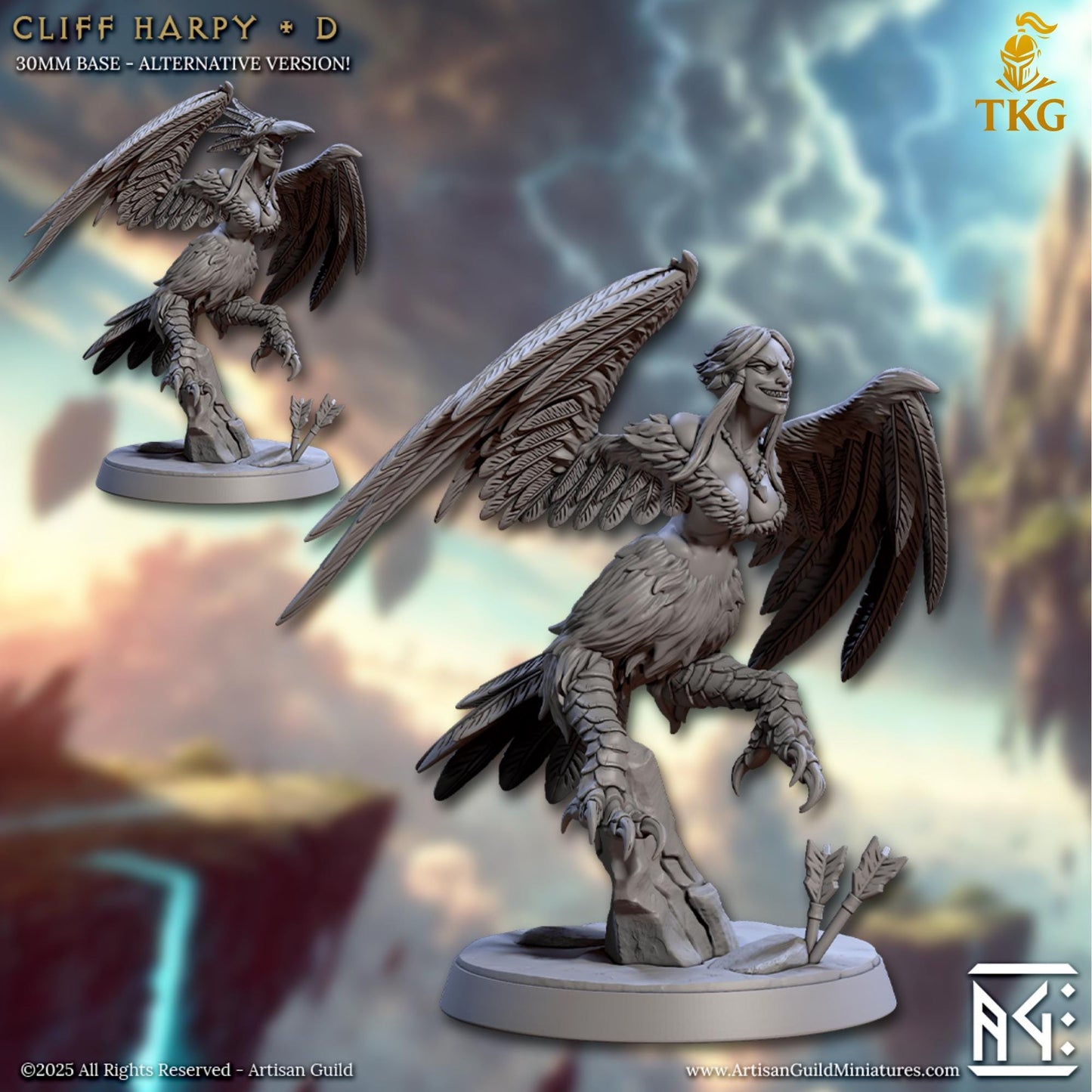 Raid at the Temple of Zephyria by Artisan Guild | 3D Printed Miniatures | Fantasy Models