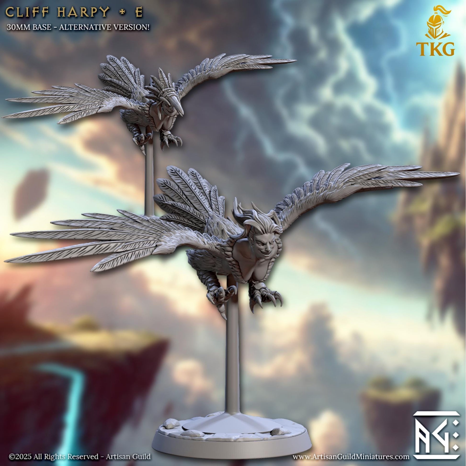 Raid at the Temple of Zephyria by Artisan Guild | 3D Printed Miniatures | Fantasy Models