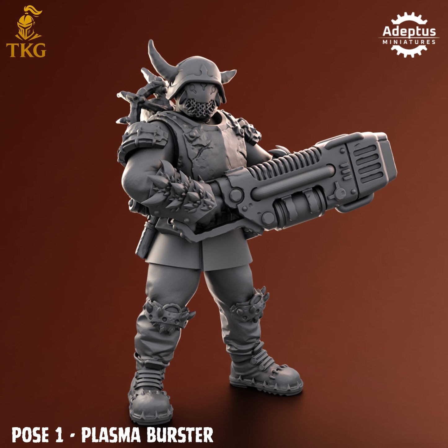 Twisted Horde Special Weapons Team by Adeptus Miniatures | 3D printed Tabletop Miniatures