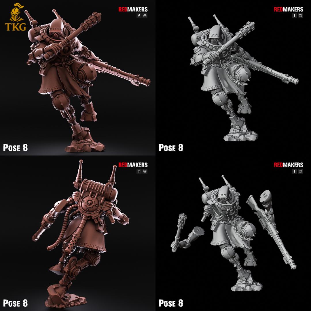 Omniforge Tech Rangers by RedMakers | 3D Printed Tabletop Miniatures