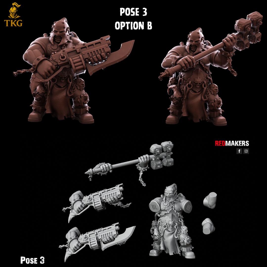 Heretics - Abhuman Giants by RedMakers | 3D printed Tabletop Miniatures