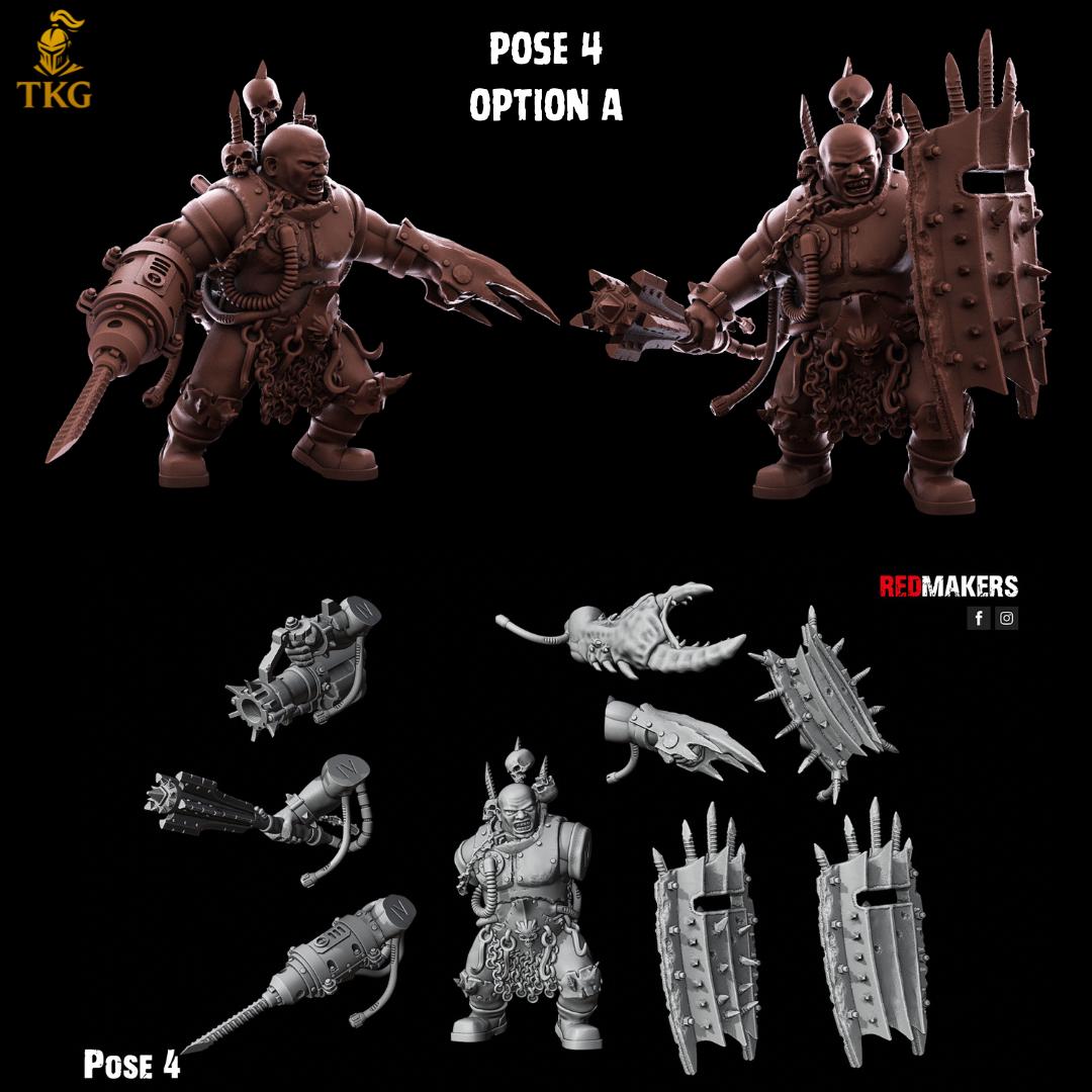 Heretics - Abhuman Giants by RedMakers | 3D printed Tabletop Miniatures