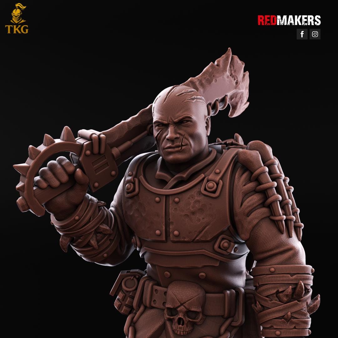 The Butcher's Tribe Kill Squad by RedMakers | 3D Printed Tabletop Miniatures