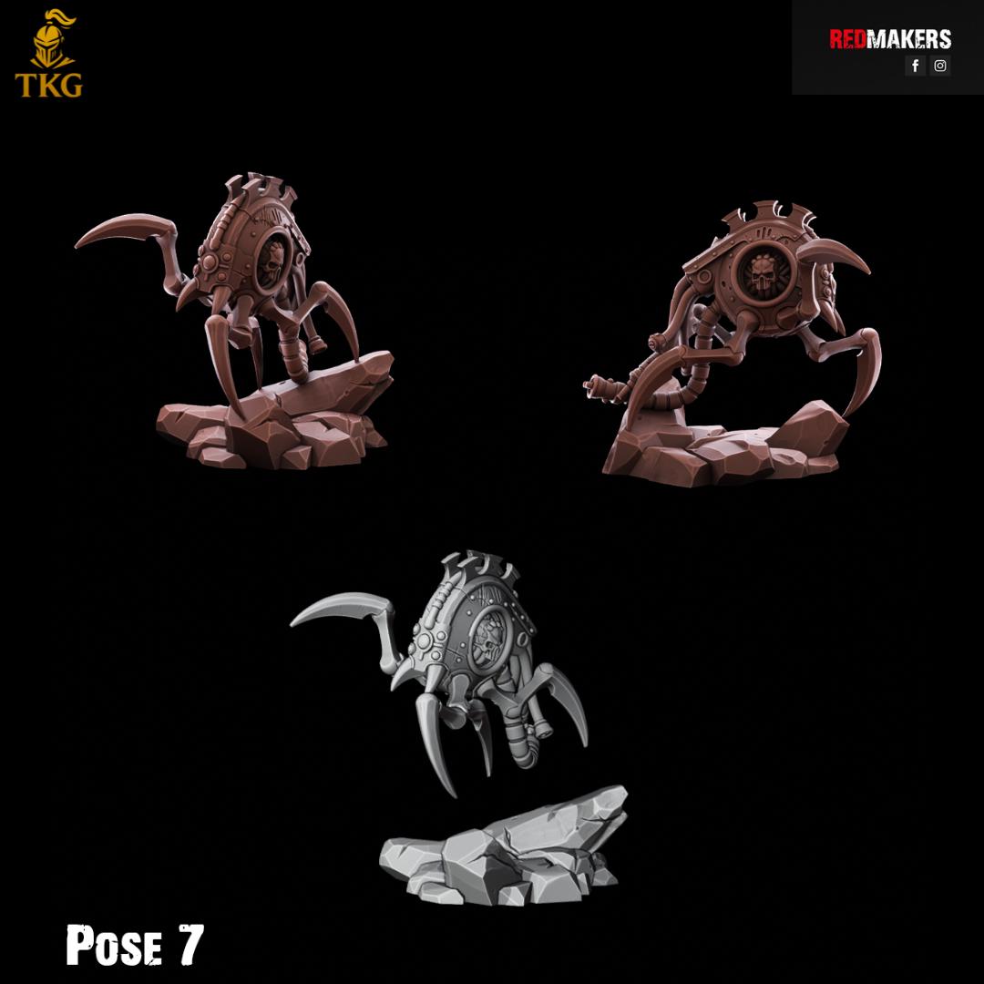 Obsidian Conclave Kill Squad by RedMakers | 3D Printed Tabletop Miniatures