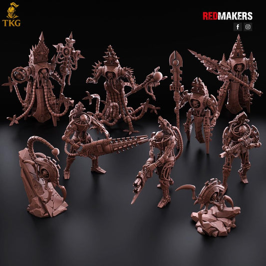 Obsidian Conclave Kill Squad by RedMakers | 3D Printed Tabletop Miniatures
