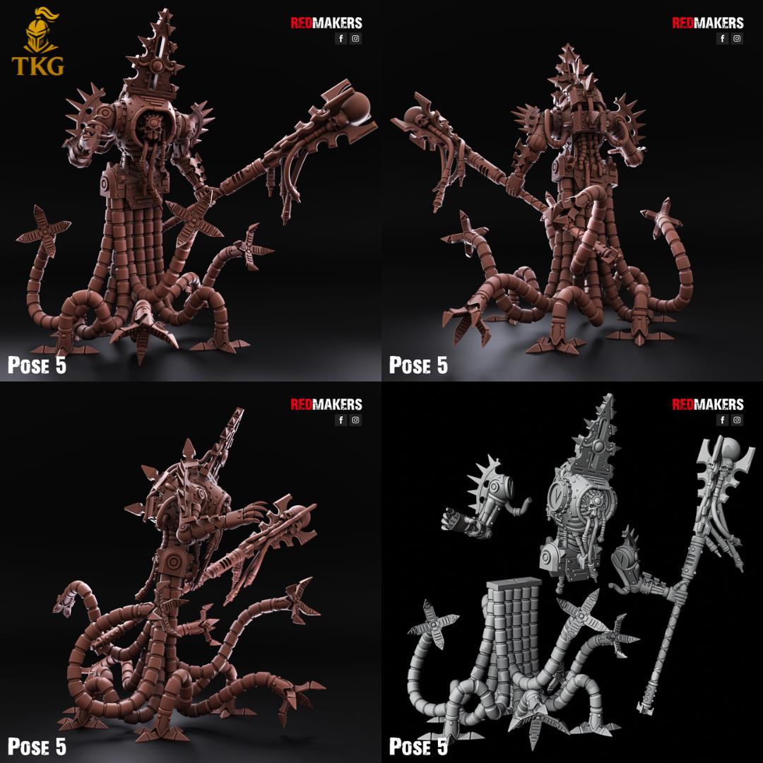 Obsidian Conclave Kill Squad by RedMakers | 3D Printed Tabletop Miniatures