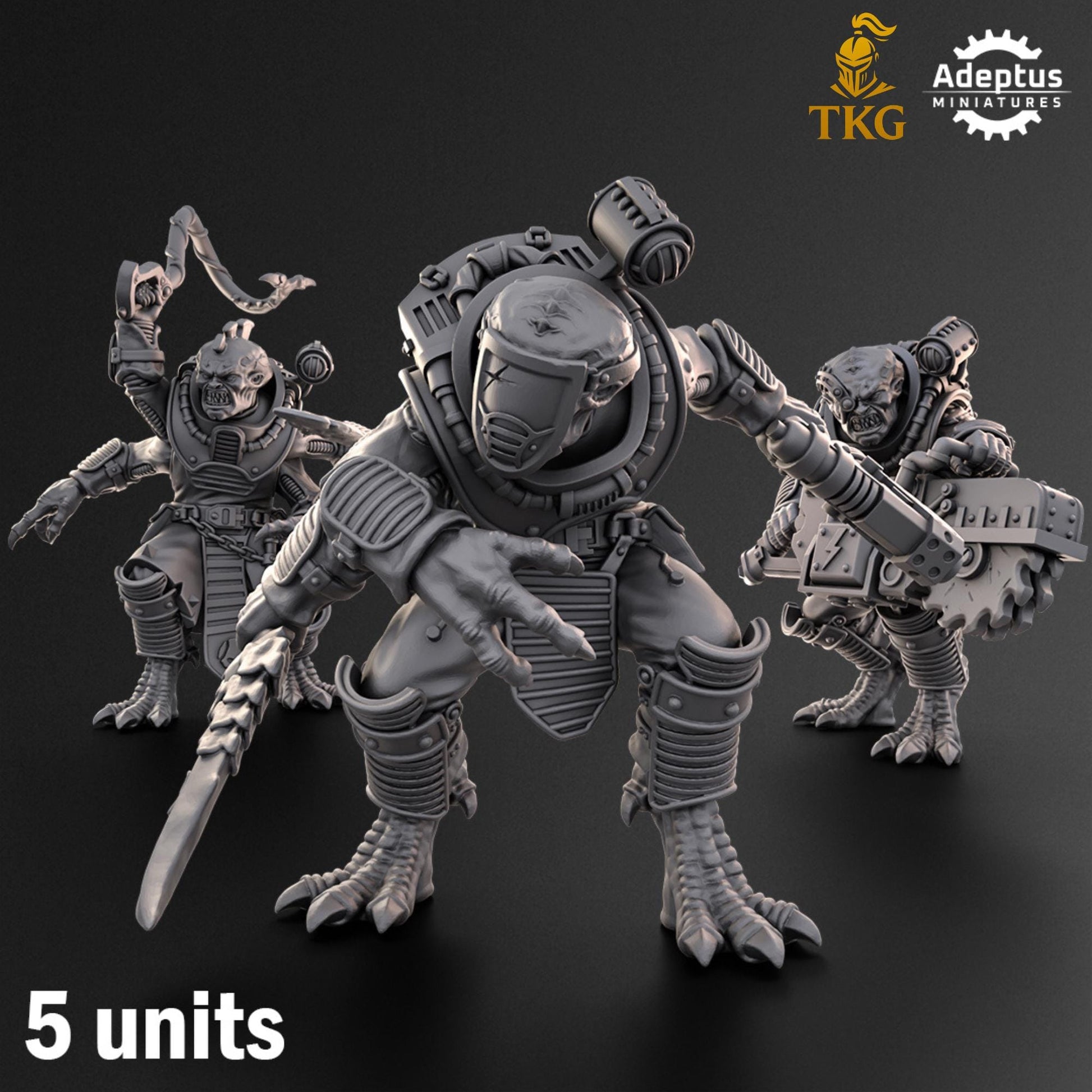 Aculyte Strain - The Hiveborne by Adeptus Miniatures | 3D printed Tabletop Miniatures