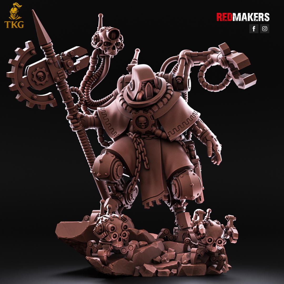 Omniforge Tech Engineer by RedMakers | 3D Printed Tabletop Miniatures