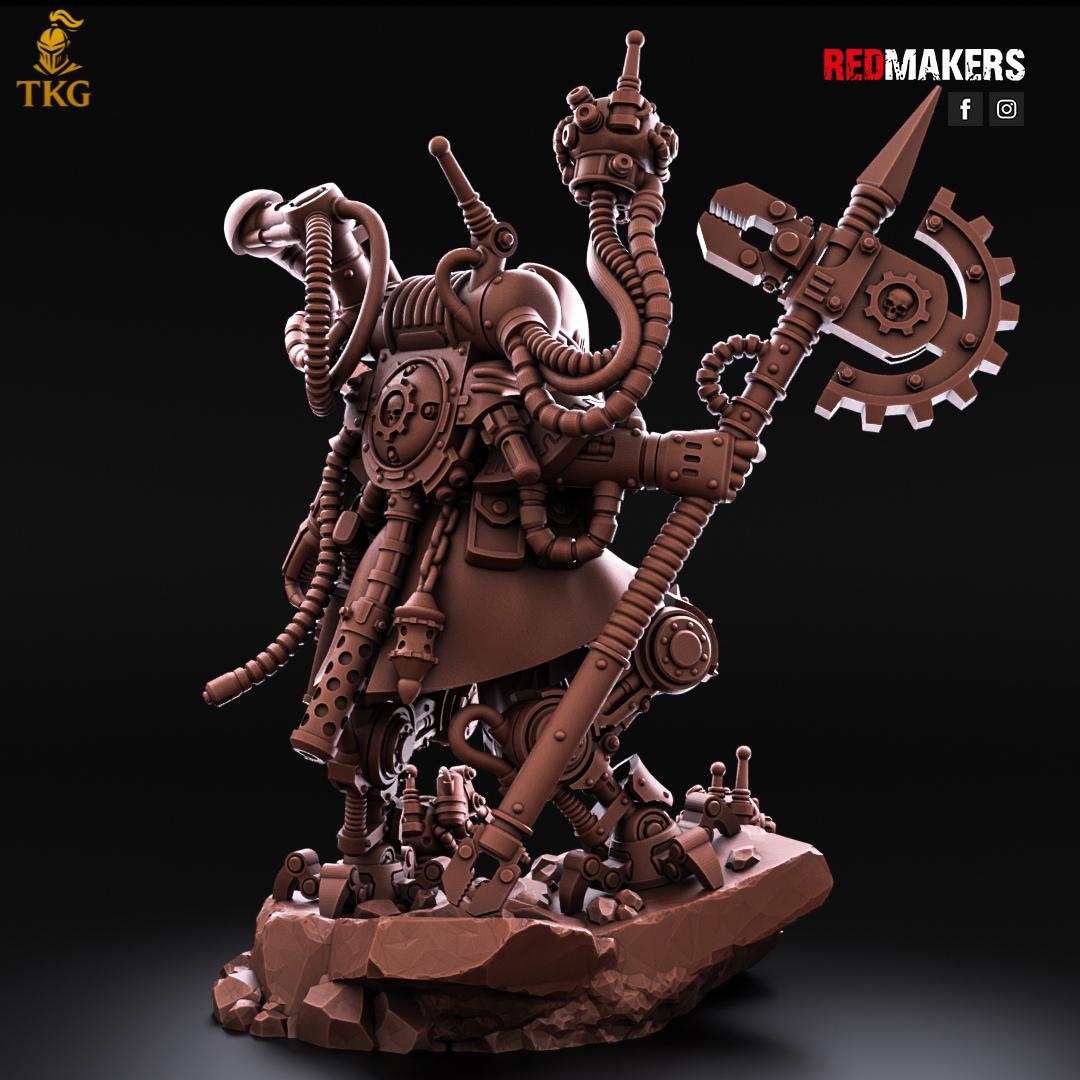 Omniforge Tech Engineer by RedMakers | 3D Printed Tabletop Miniatures