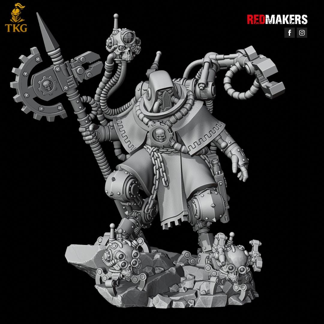 Omniforge Tech Engineer by RedMakers | 3D Printed Tabletop Miniatures