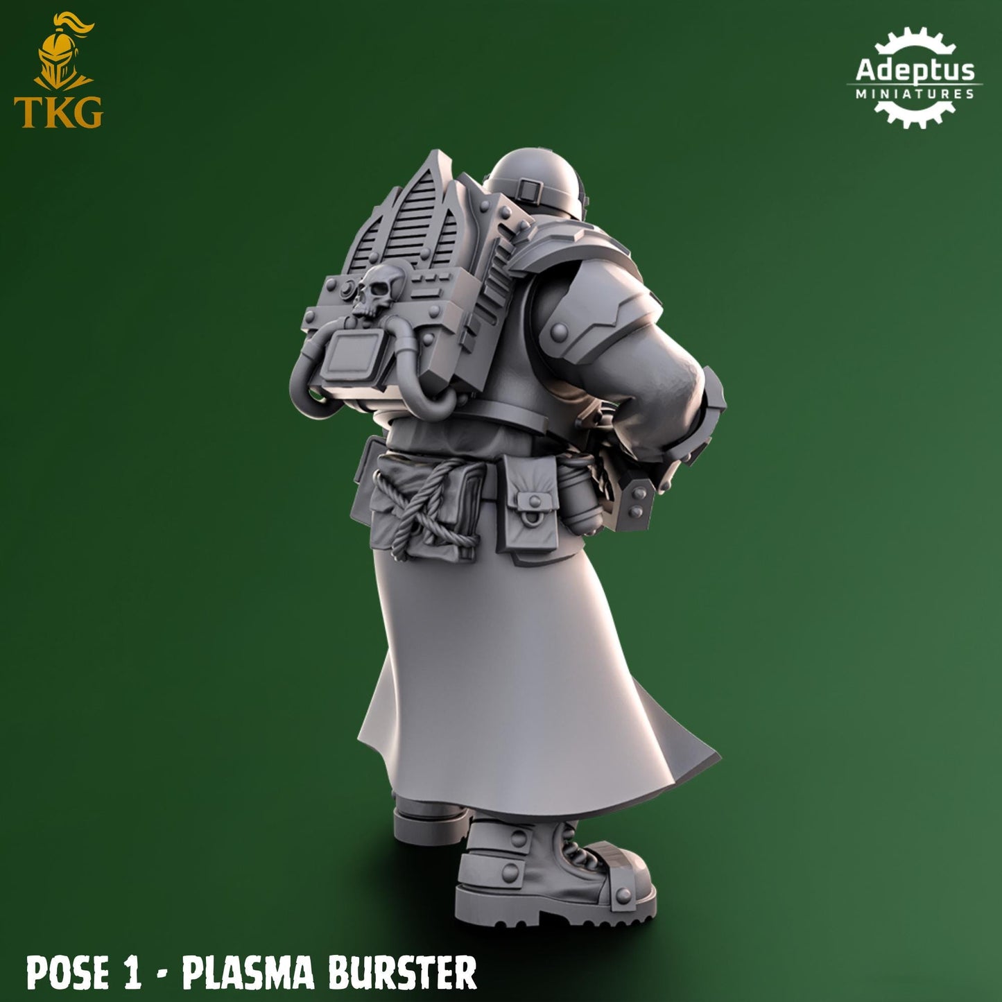 Crusaders Covenant Special Weapons Team by Adeptus Miniatures | 3D printed Tabletop Miniatures