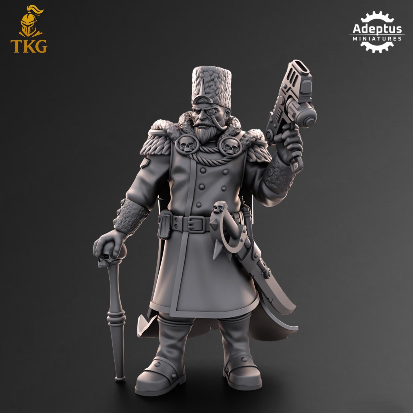 Strategos Prime by Adeptus Miniatures | 3D printed Tabletop Miniatures