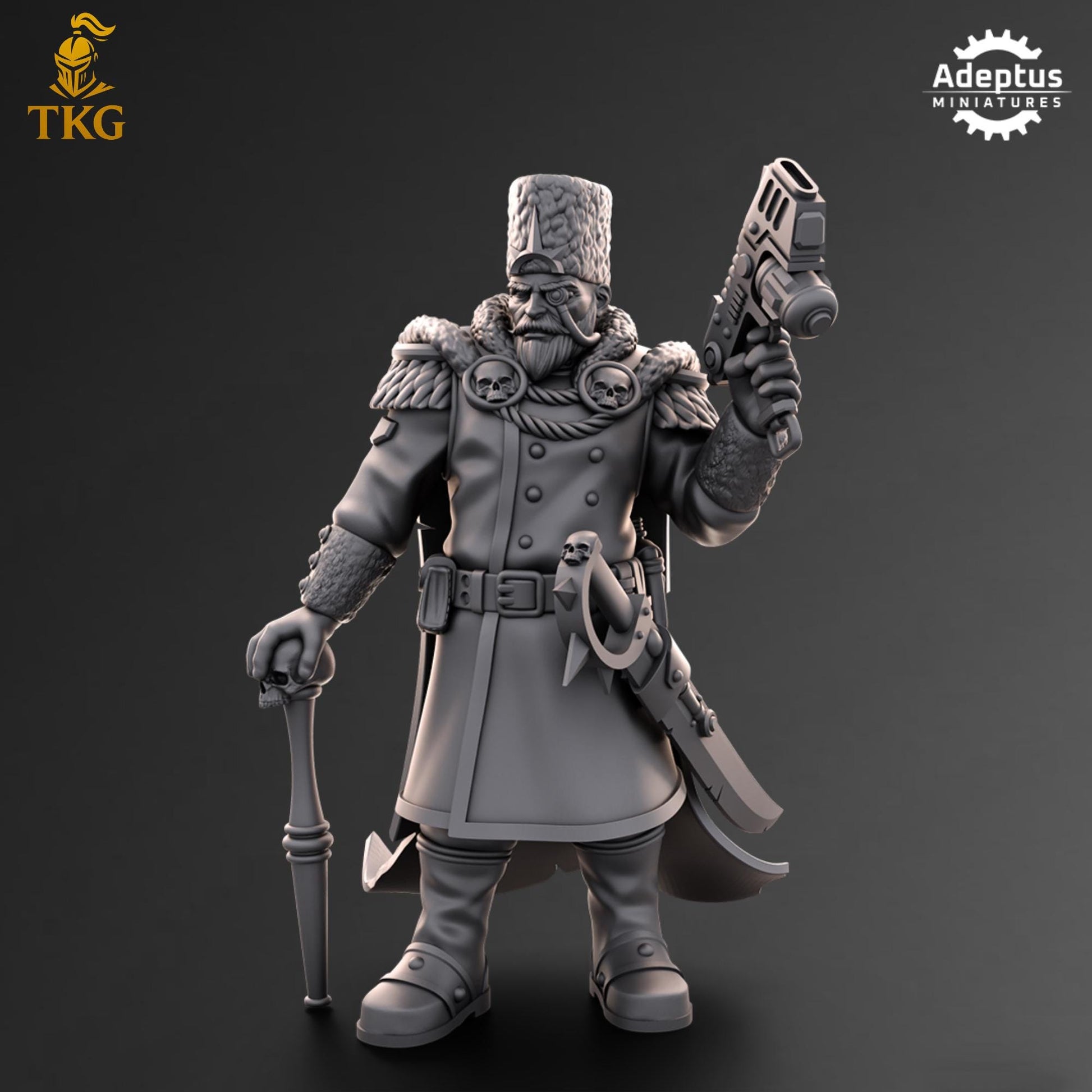Strategos Prime by Adeptus Miniatures | 3D printed Tabletop Miniatures