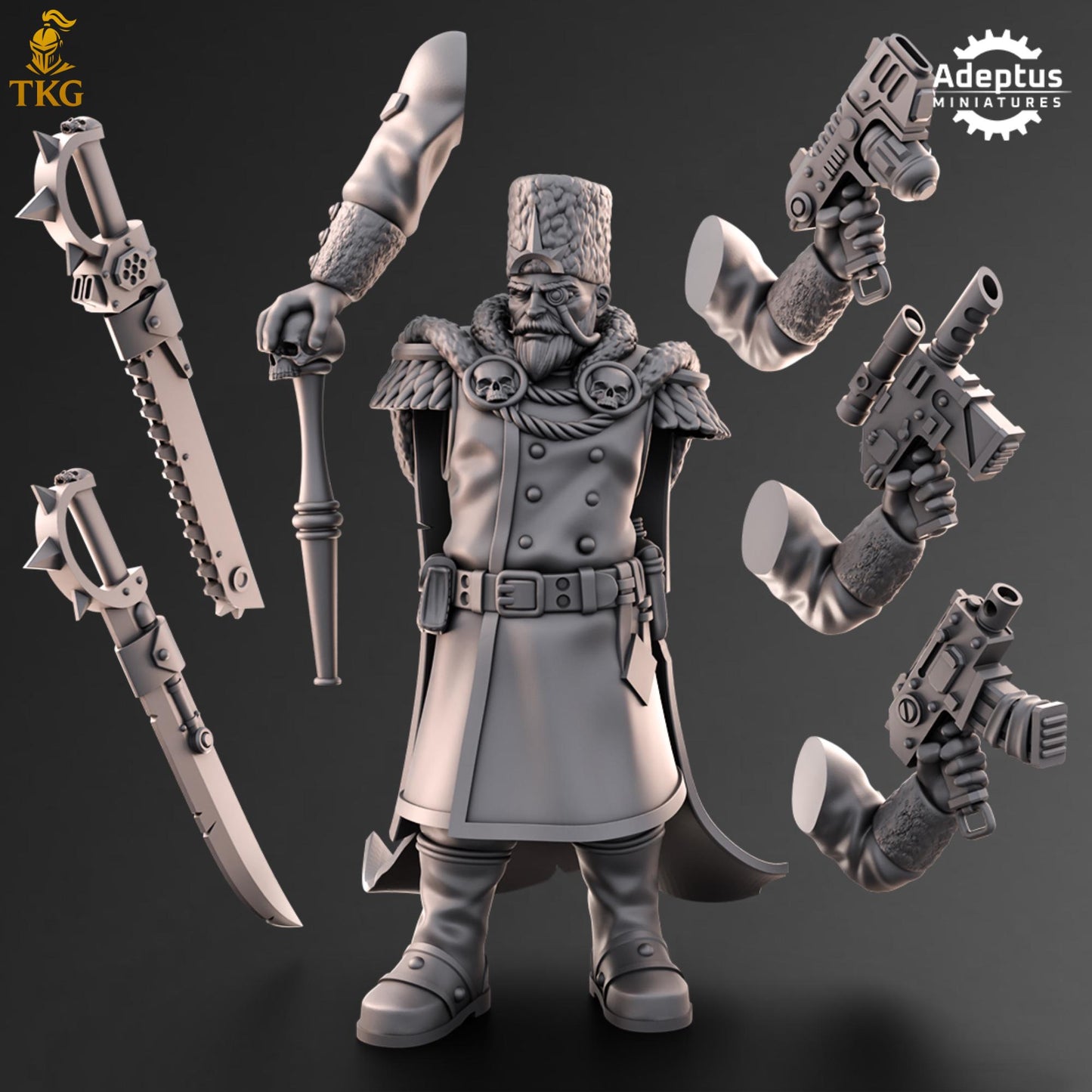 Strategos Prime by Adeptus Miniatures | 3D printed Tabletop Miniatures