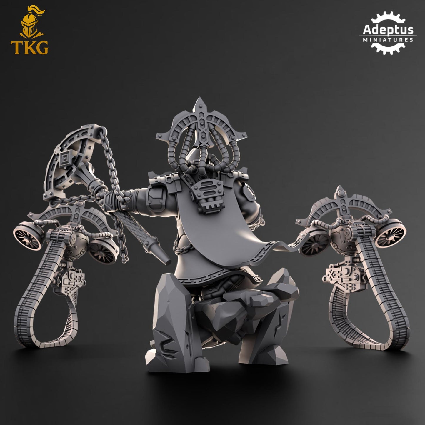 Rune Seer - Dwarves by Adeptus Miniatures | 3D printed Tabletop Miniatures