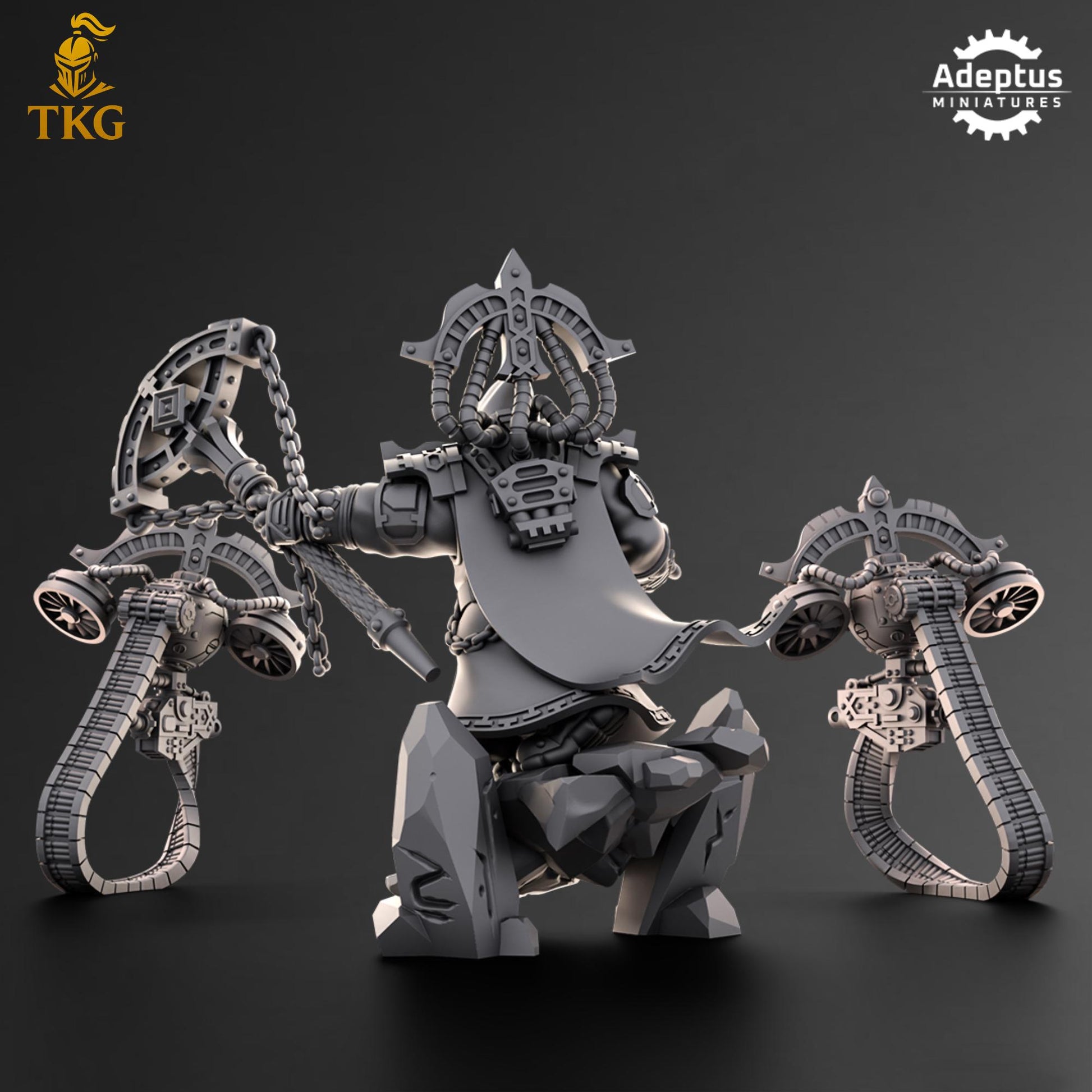 Rune Seer - Dwarves by Adeptus Miniatures | 3D printed Tabletop Miniatures