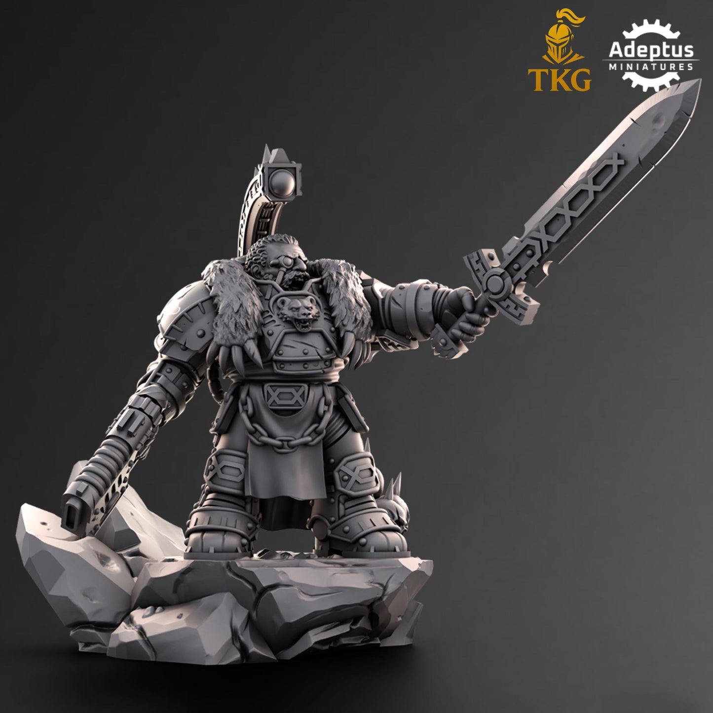 Forge-Lord - Dwarves by Adeptus Miniatures | 3D printed Tabletop Miniatures