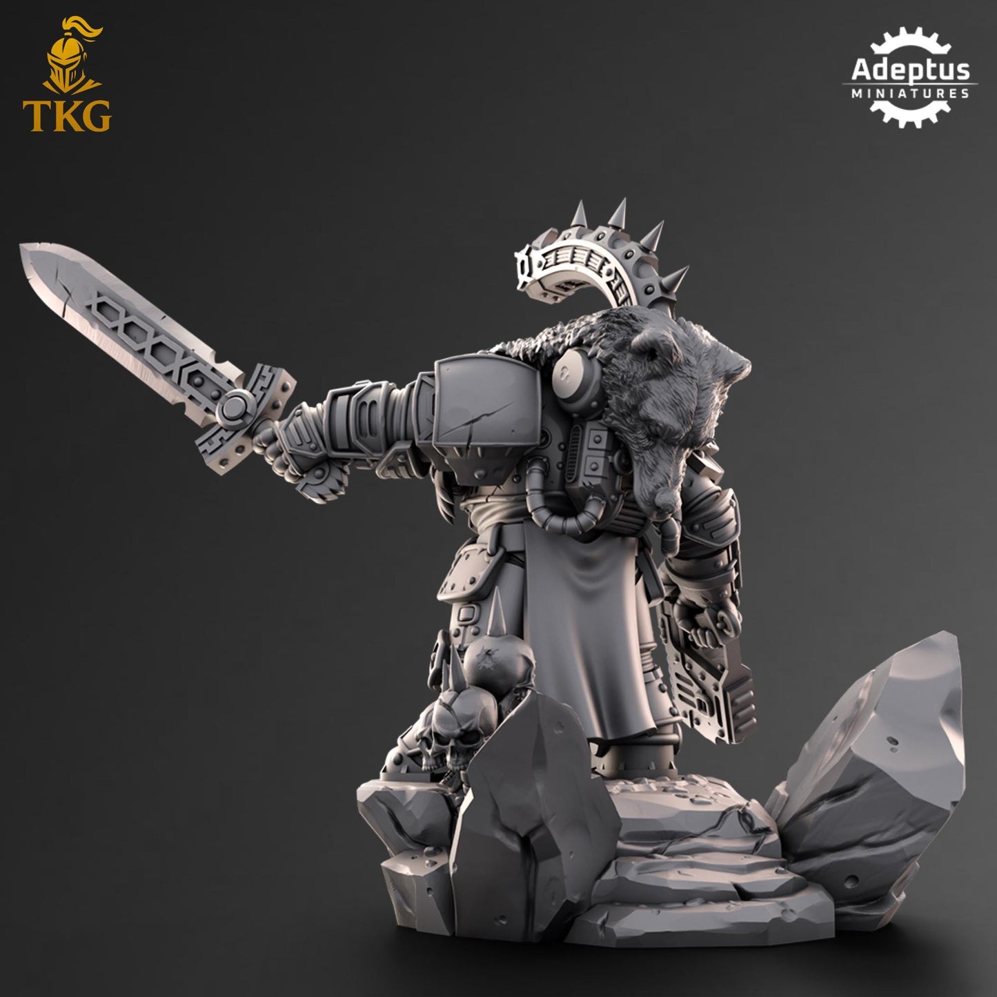 Forge-Lord - Dwarves by Adeptus Miniatures | 3D printed Tabletop Miniatures