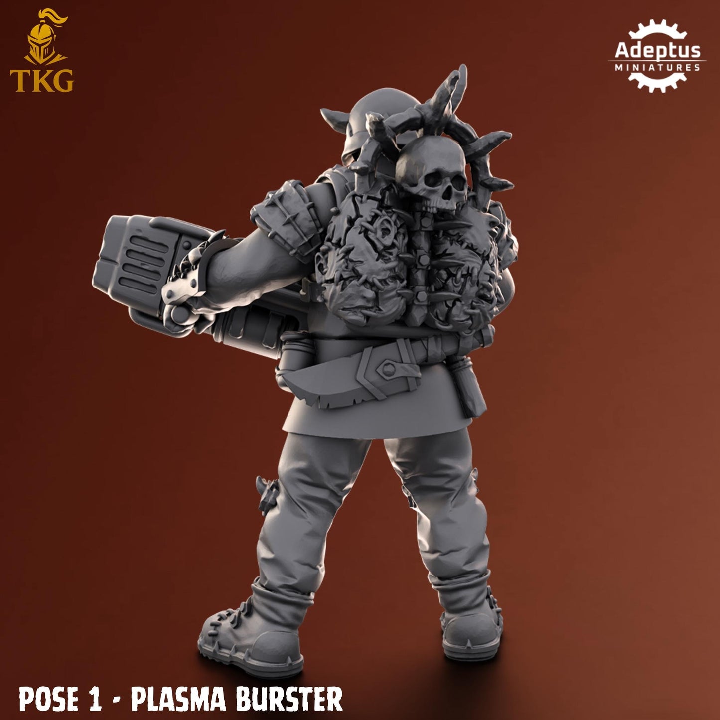 Twisted Horde Special Weapons Team by Adeptus Miniatures | 3D printed Tabletop Miniatures