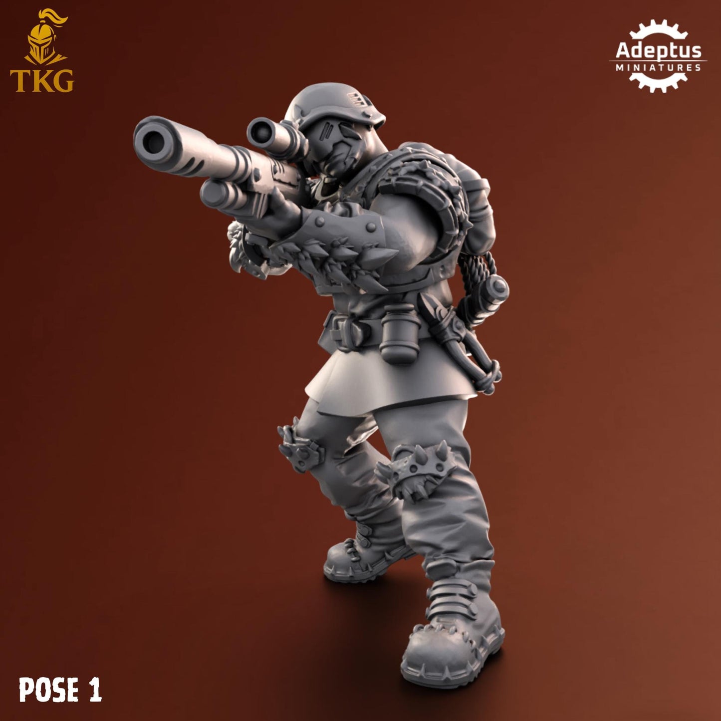 Twisted Horde Snipers by Adeptus Miniatures | 3D printed Tabletop Miniatures