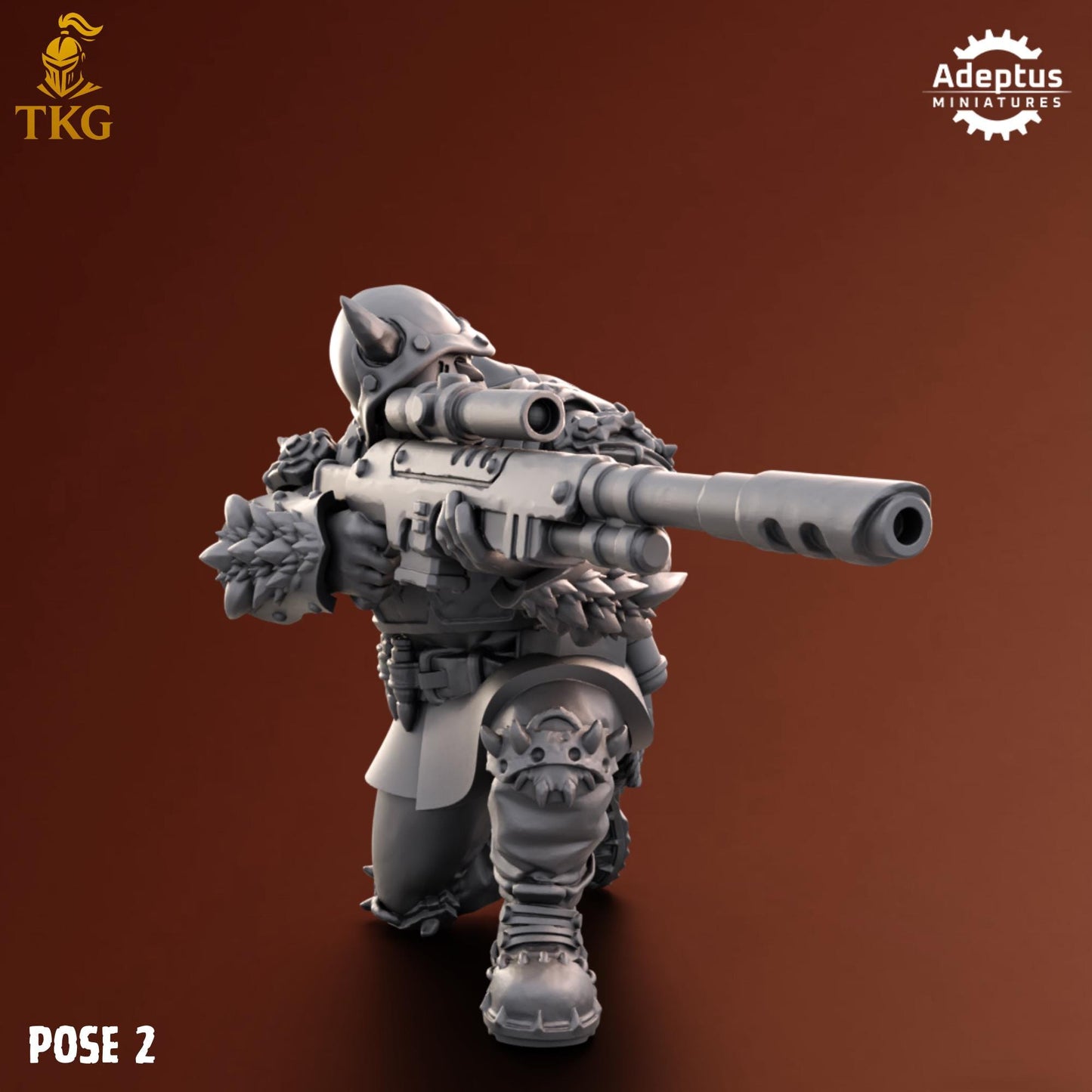 Twisted Horde Snipers by Adeptus Miniatures | 3D printed Tabletop Miniatures