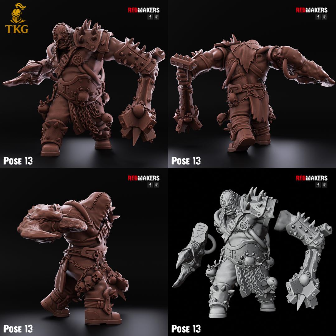 The Butcher's Tribe Kill Squad by RedMakers | 3D Printed Tabletop Miniatures