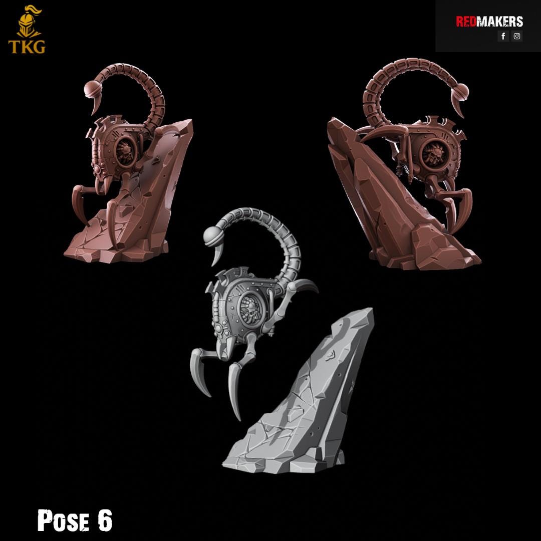 Obsidian Conclave Kill Squad by RedMakers | 3D Printed Tabletop Miniatures