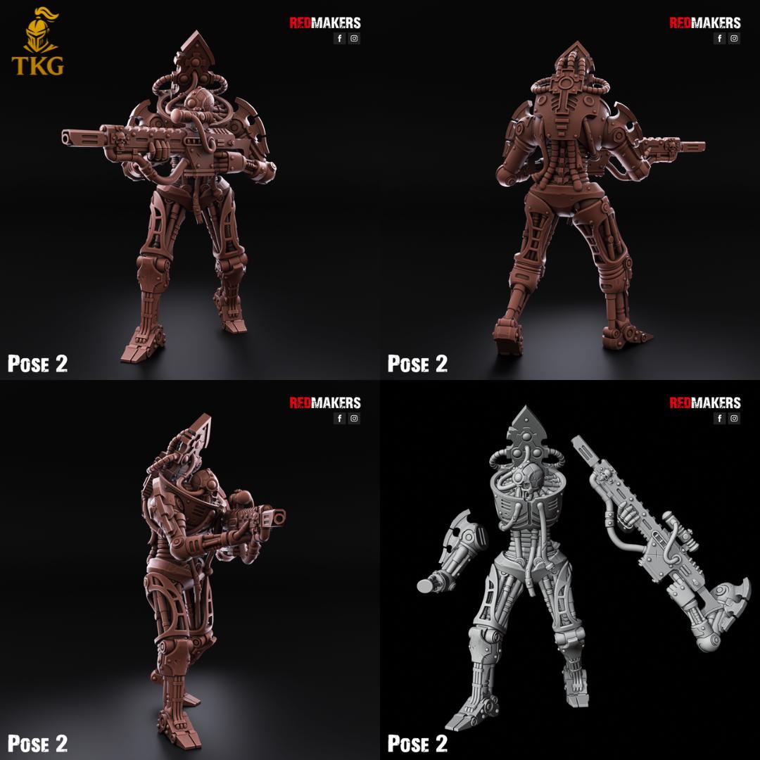 Obsidian Conclave Kill Squad by RedMakers | 3D Printed Tabletop Miniatures