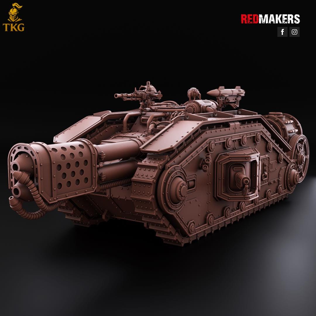 Firestorm, Solar Heavy Tank— Imperial Force by Redmakers | 3D Printed Tabletop Miniatures