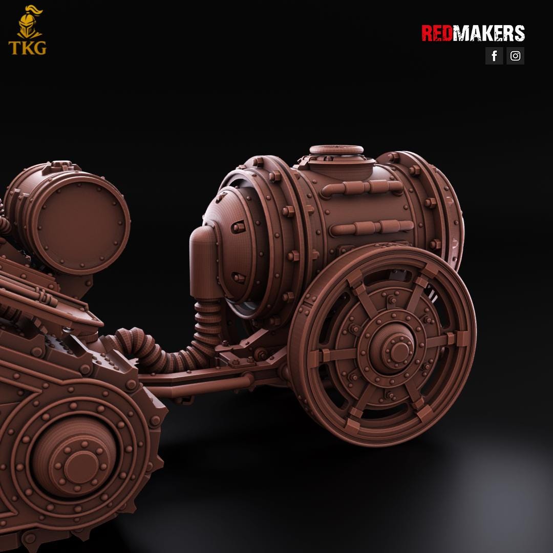 Firestorm, Solar Heavy Tank— Imperial Force by Redmakers | 3D Printed Tabletop Miniatures