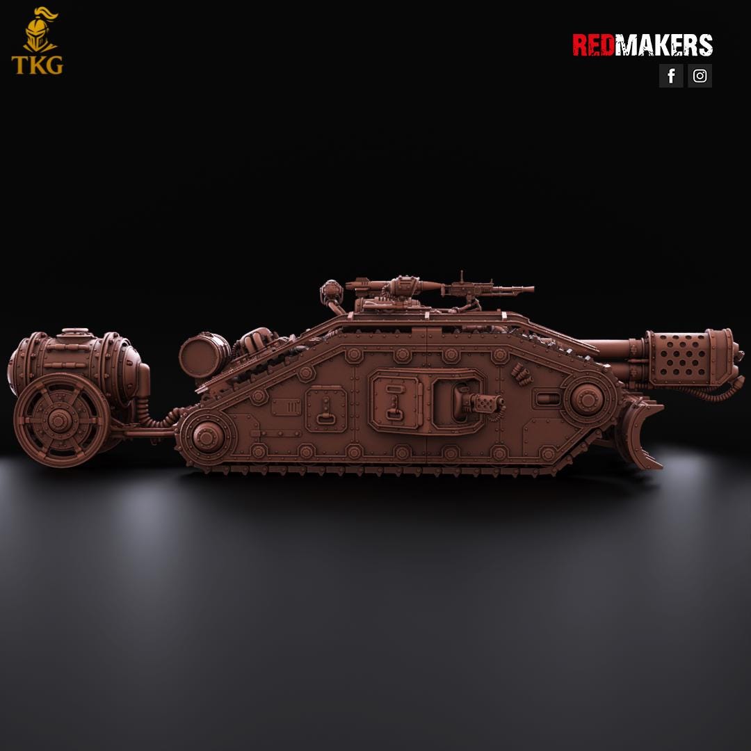 Firestorm, Solar Heavy Tank— Imperial Force by Redmakers | 3D Printed Tabletop Miniatures
