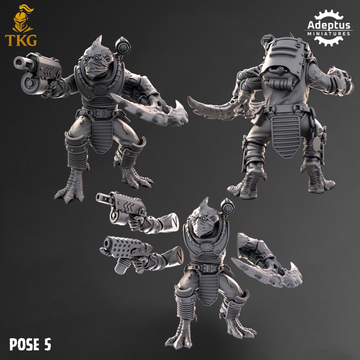 Metahybrid Strain - The Hiveborne by Adeptus Miniatures | 3D printed Tabletop Miniatures