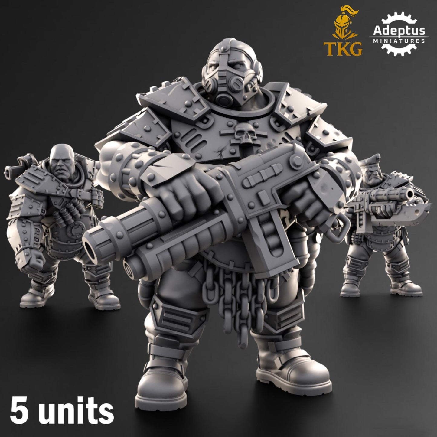 Breach Brutes by Adeptus Miniatures | 3D printed Tabletop Miniatures
