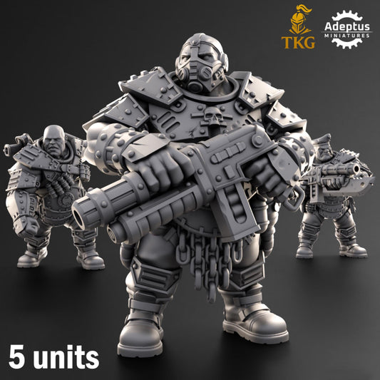 Breach Brutes by Adeptus Miniatures | 3D printed Tabletop Miniatures
