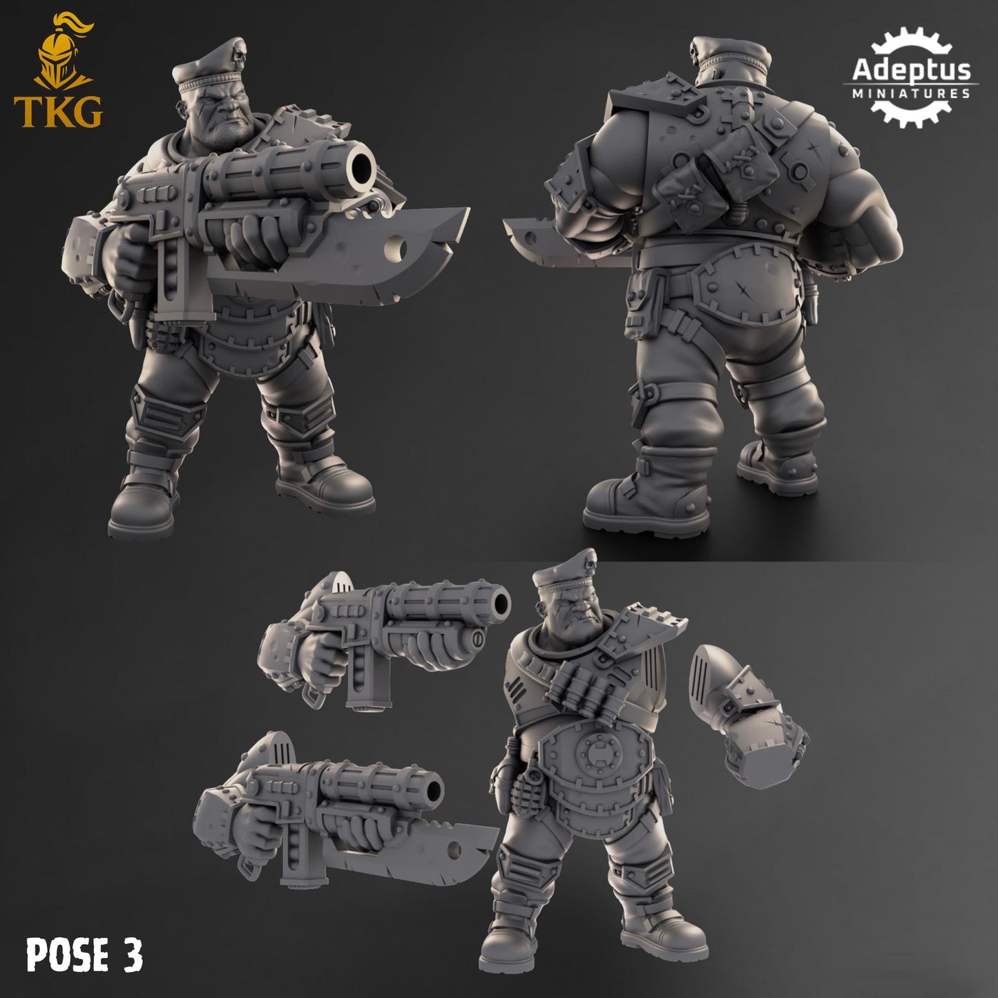 Breach Brutes by Adeptus Miniatures | 3D printed Tabletop Miniatures