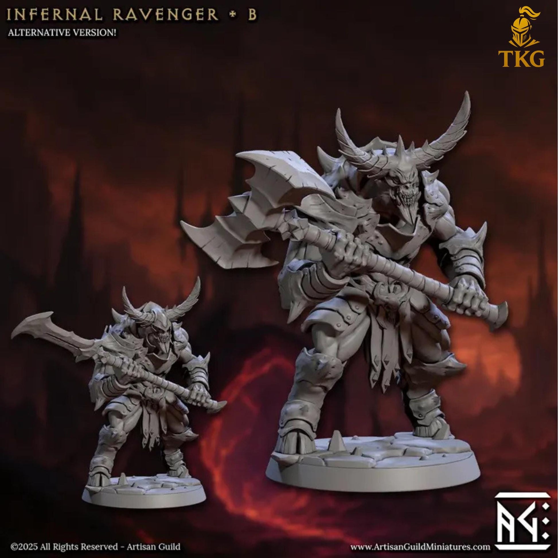 The Infernal Legion by Artisan Guild | 3D Printed Miniatures | Fantasy Models