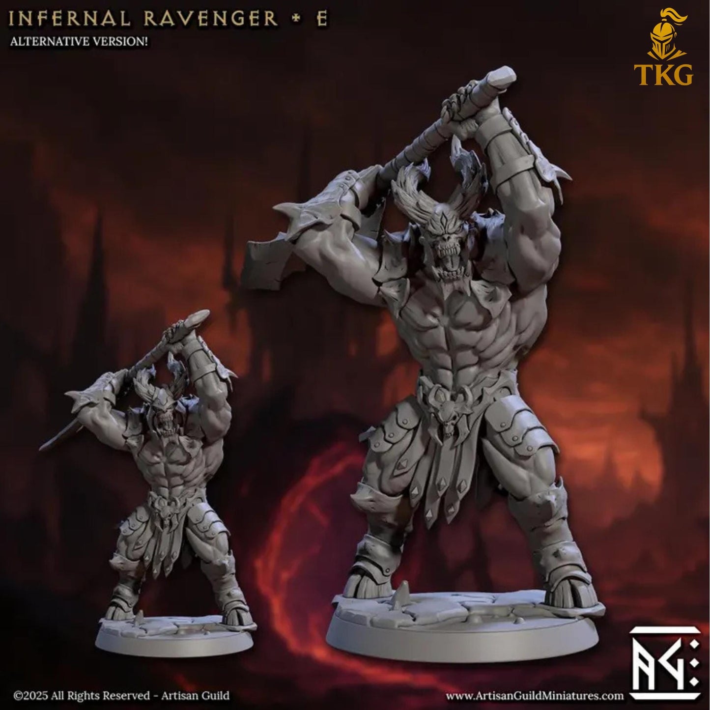 The Infernal Legion by Artisan Guild | 3D Printed Miniatures | Fantasy Models