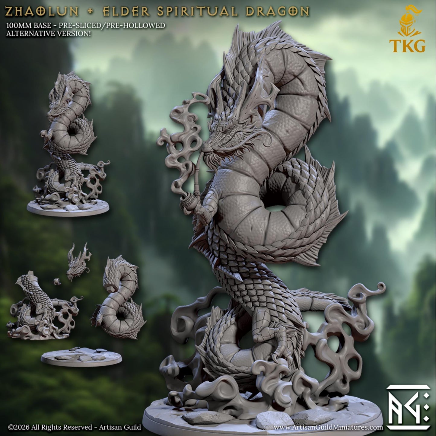 Legend of the Vanara Monks by Artisan Guild | 3D Printed Miniatures | Fantasy Models