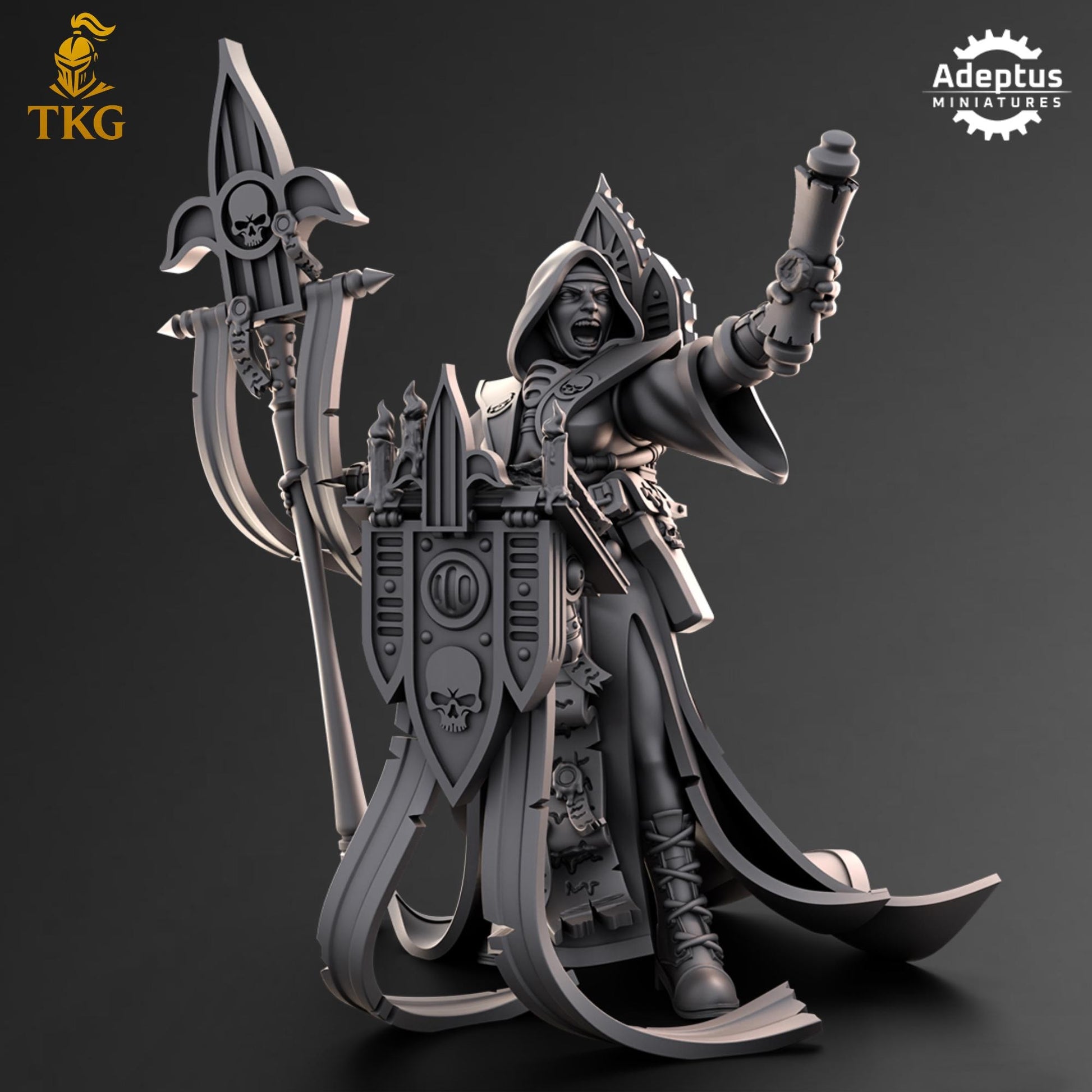 Sanctum Orator by Adeptus Miniatures | 3D printed Tabletop Miniatures