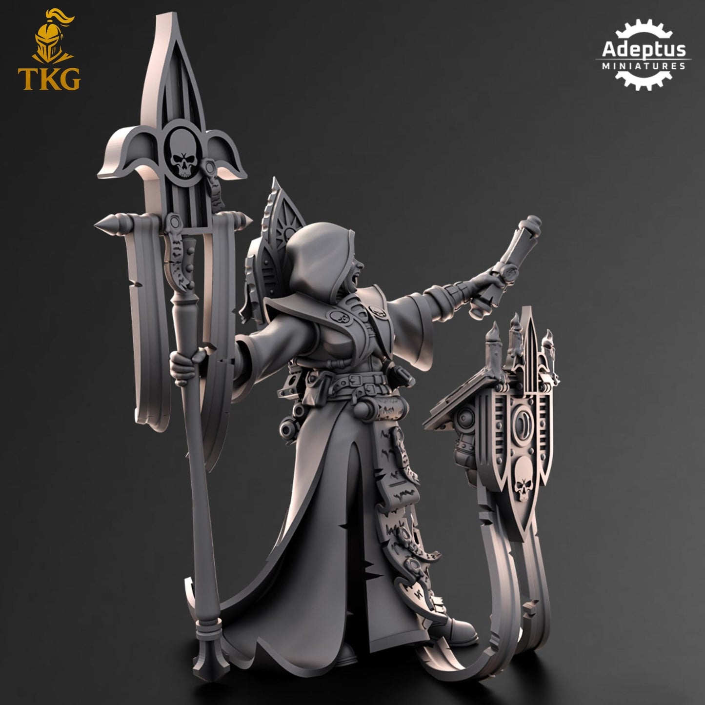 Sanctum Orator by Adeptus Miniatures | 3D printed Tabletop Miniatures
