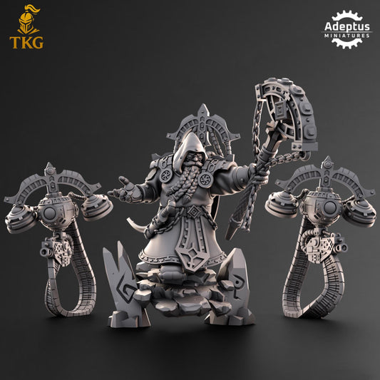 Rune Seer - Dwarves by Adeptus Miniatures | 3D printed Tabletop Miniatures