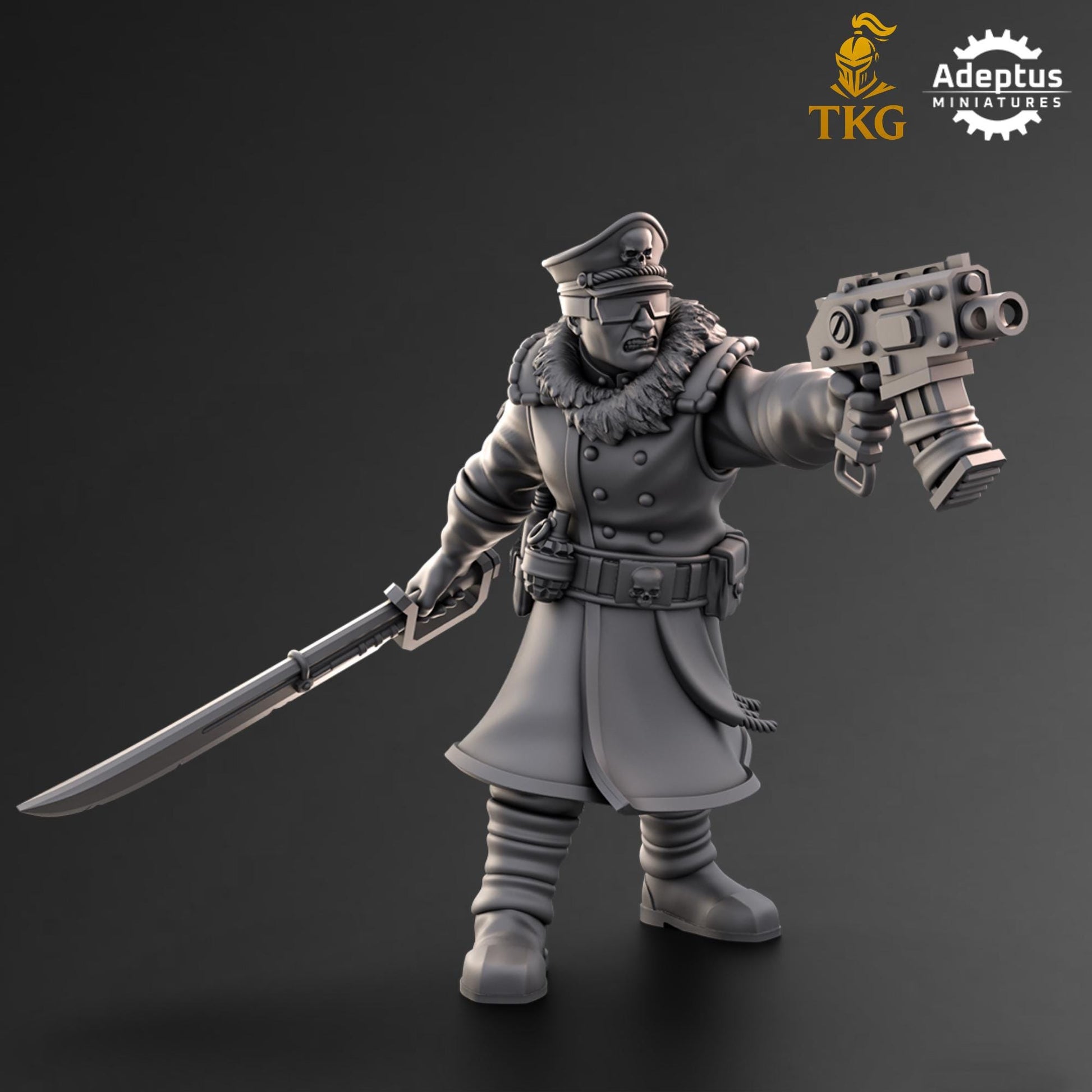 Field Marshal by Adeptus Miniatures | 3D printed Tabletop Miniatures