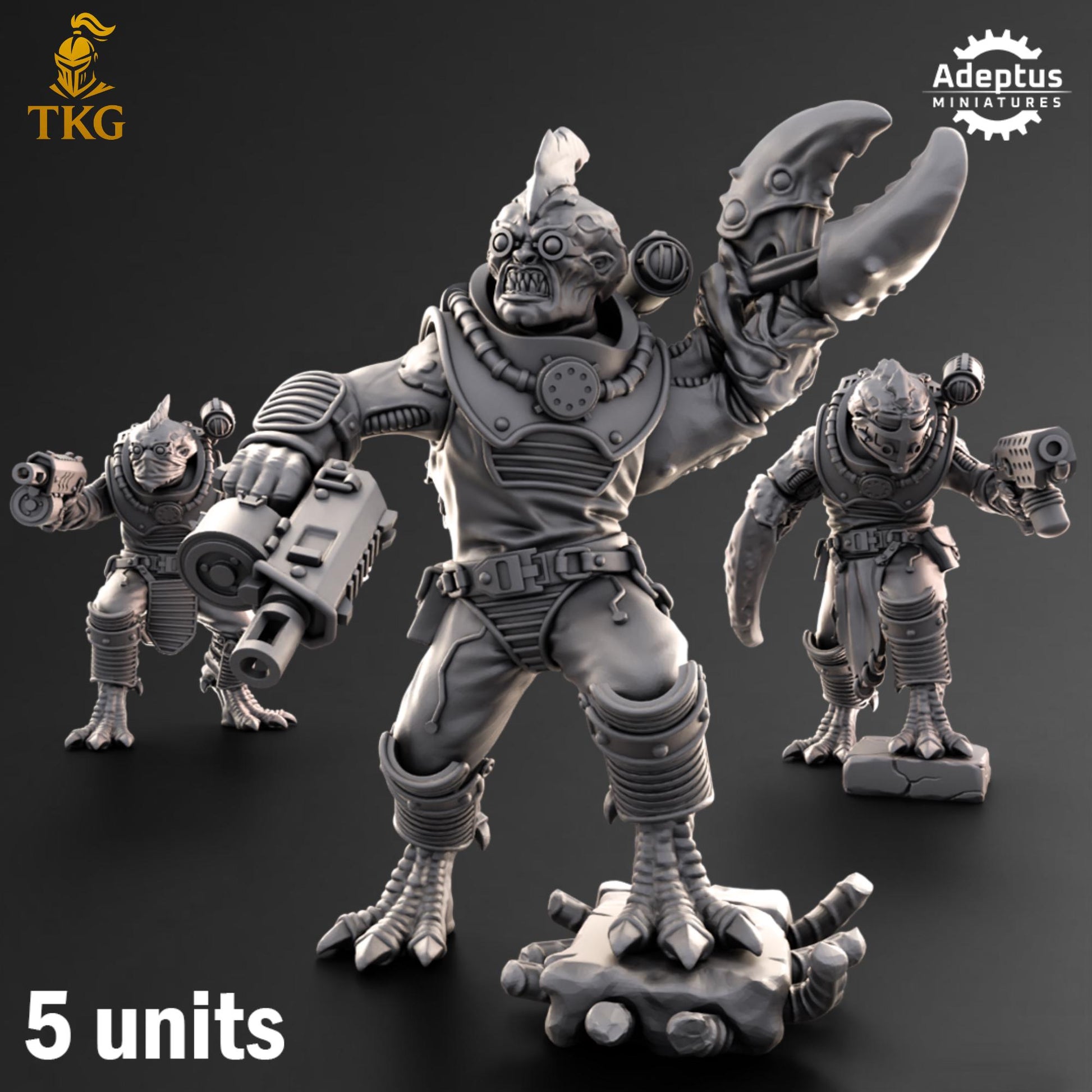 Metahybrid Strain - The Hiveborne by Adeptus Miniatures | 3D printed Tabletop Miniatures