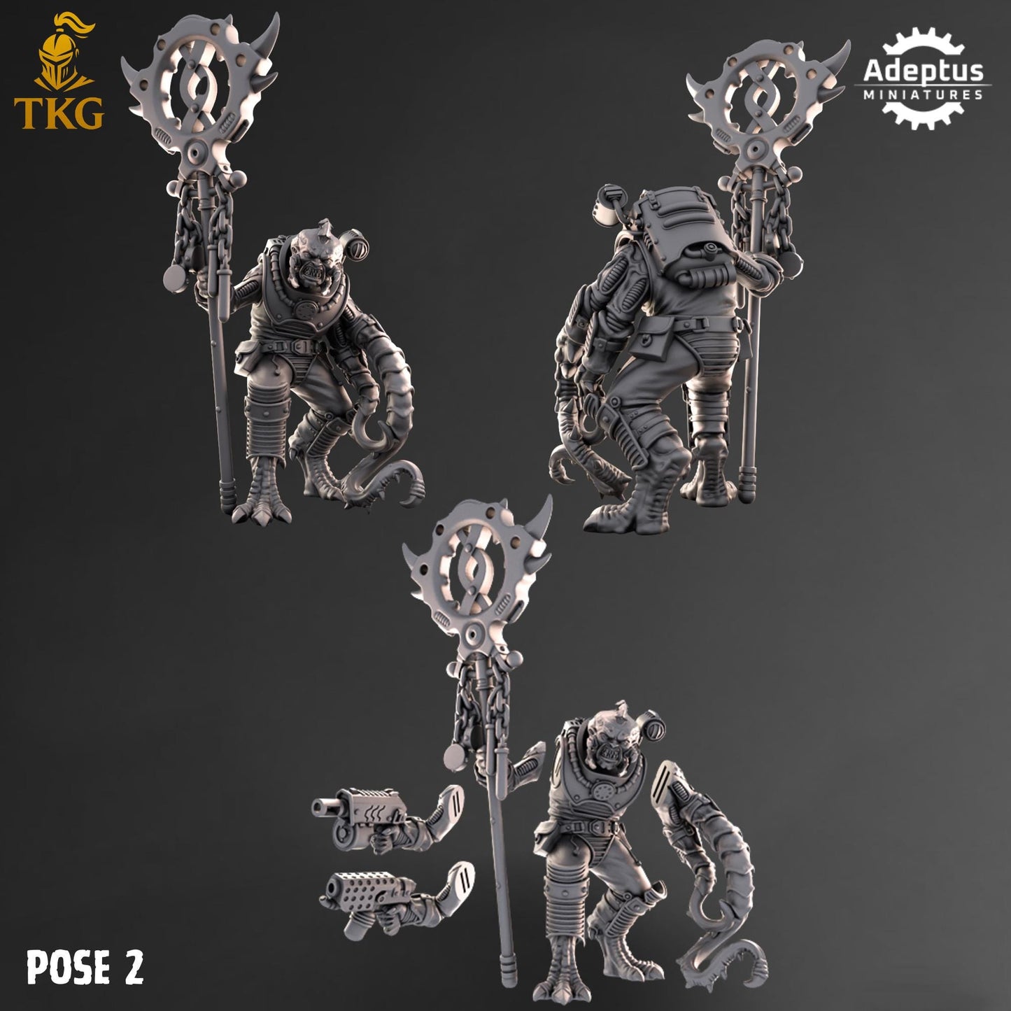Metahybrid Strain - The Hiveborne by Adeptus Miniatures | 3D printed Tabletop Miniatures