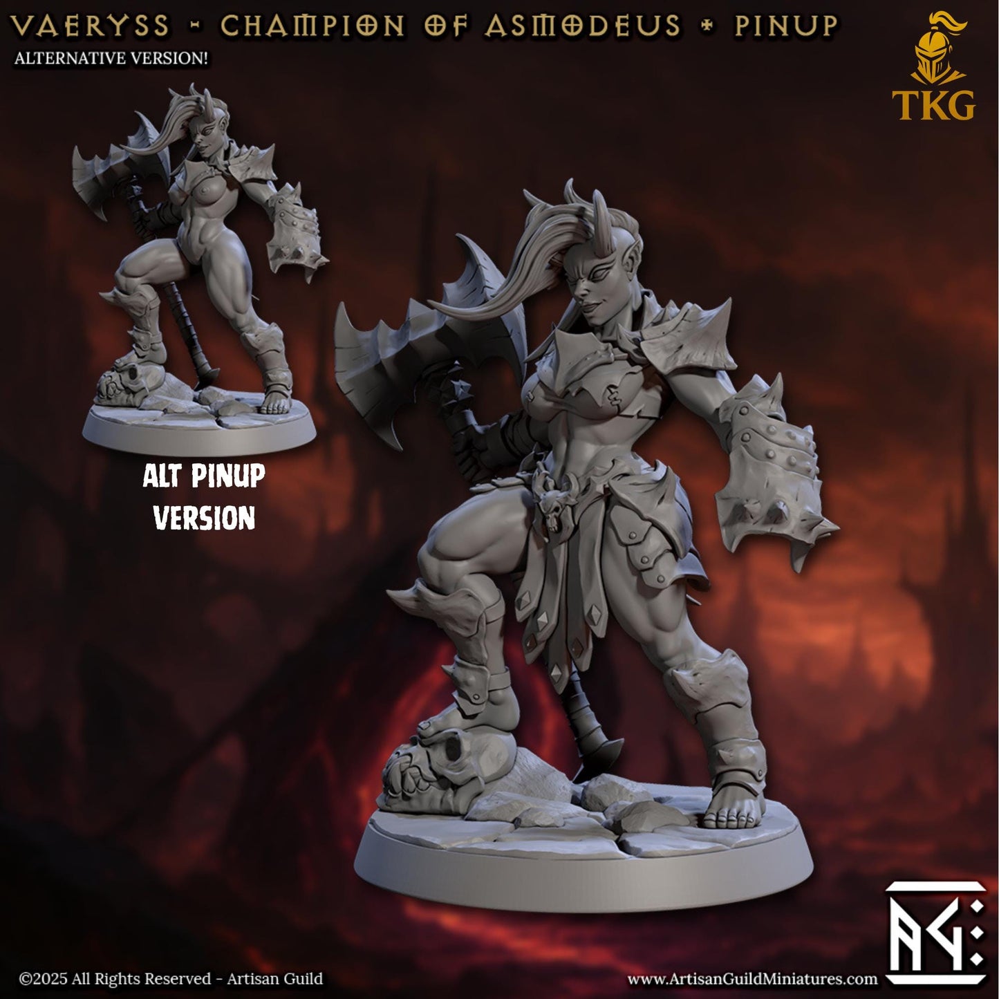 The Infernal Legion by Artisan Guild | 3D Printed Miniatures | Fantasy Models