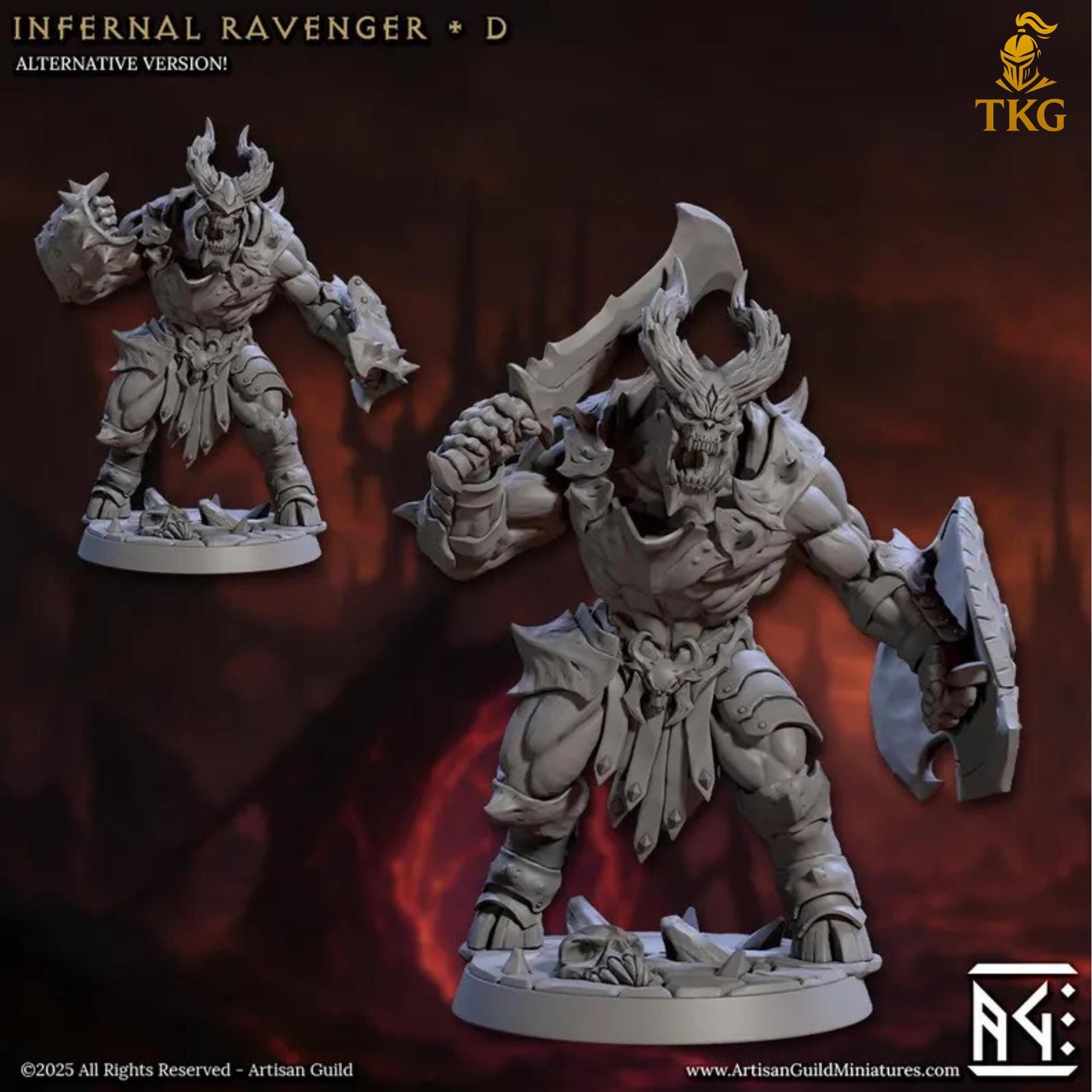 The Infernal Legion by Artisan Guild | 3D Printed Miniatures | Fantasy Models