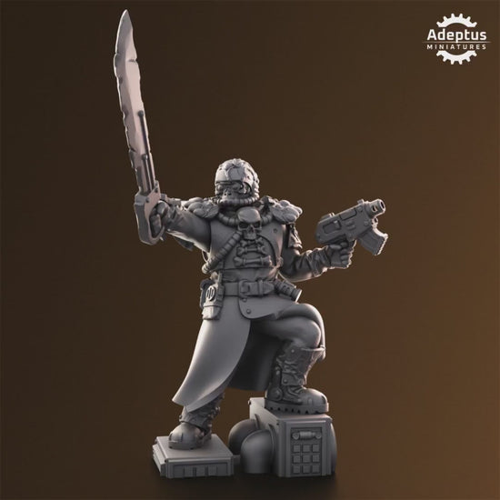Sporeblight Regiment Commander by Adeptus Miniatures | 3D printed Tabletop Miniatures